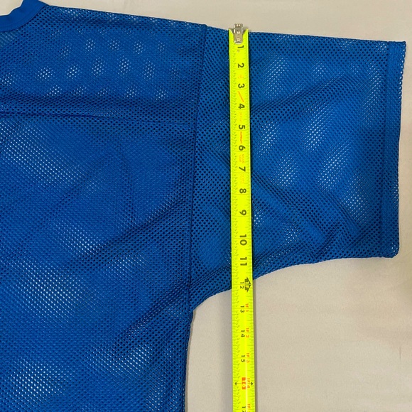 iforce blue mesh net Sports Jersey Tee Shirt Vintage unisex size 2XL youth - Picture 9 of 9